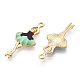 Printed Alloy Pendants(ENAM-ZX002-32D)-1