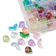 160Pcs 12 Style Spray Painted Transparent Glass Beads(GLAA-FS0001-54)-4
