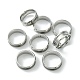 201 Stainless Steel Grooved Finger Ring Settings(STAS-TAC0001-10D-P)-3