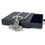 Men's Stainless Steel Anchor Pendant Necklaces, Stainless Steel Color(AF0424)