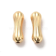 Brass Bead, Cloumn, Real 18K Gold Plated, 7.5x2.5mm, Hole: 0.7mm(KK-H455-13G)