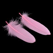 Goose Feather Costume Accessories, Dyed, Pink, 160~215x36~47mm(FIND-Q044-11)