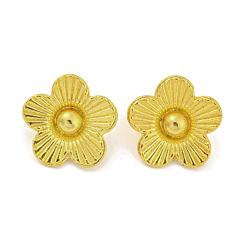 Alloy Charms, Cadmium Free & Lead Free, Flower, Golden, 13x14x7mm, Hole: 2.5mm, about 666pcs/1000g
