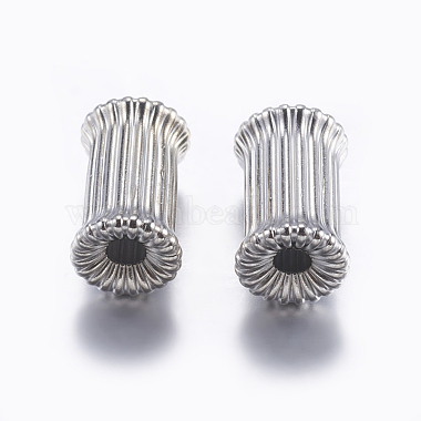 Perlas de latón corrugado(KK-K197-31)-3