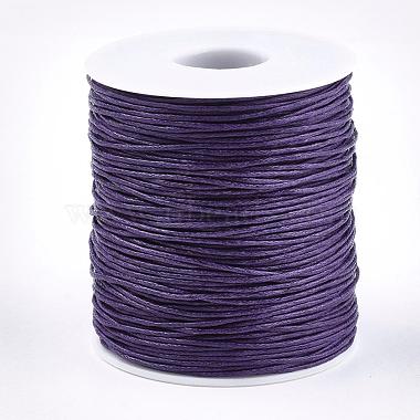 1mm MediumPurple Waxed Polyester Cord Thread & Cord