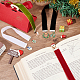 бархатные закладки на рождественскую тематику(AJEW-FG0002-63)-5