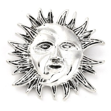 Sun God Brooch Pin(JEWB-Z031-10AS)-2