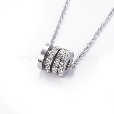 304 Stainless Steel Pendant Necklaces(NJEW-F264-25P)-3