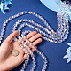 4 Strands Transparent Glass Beads(EGLA-TA0001-80A)-5