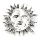 Sun God Brooch Pin(JEWB-Z031-10AS)-2