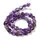 Natural Amethyst Beads Strands(G-R190-10mm-42)-3