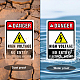 Globleland UV Protected & Waterproof Aluminum Warning Signs(AJEW-GL0001-01B-05)-5