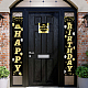 Polyester Hanging Sign for Home Office Front Door Porch Decorations(HJEW-WH0023-029)-4