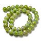 teints jade naturel perles brins(G-F764-03A)-3