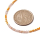 Ожерелья из бисера из натурального солнечного камня в богемном стиле(NJEW-JN04658-03)-4