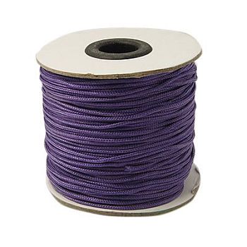 Nylon Thread, Medium Purple, 1.5mm, about 100yards/roll