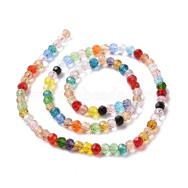 Transparent Glass Beads Strands(GLAA-E036-08)-3