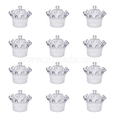 Clear Crown Plastic Gift Boxes