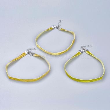 GreenYellow Cloth Necklaces