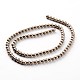 Non-magnetic Synthetic Hematite Beads Strands(X-G-A140-17-3mm)-2