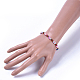 Polymer Clay Heishi Beads Beads Stretch Bracelets(BJEW-JB04452-M)-4