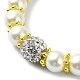 Glass Imitation Pearl Beaded Bracelets for Women(BJEW-JB10034-01)-3