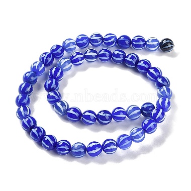 Tibetan Style dZi Agate Beads Strands(G-B084-A06-01)-3