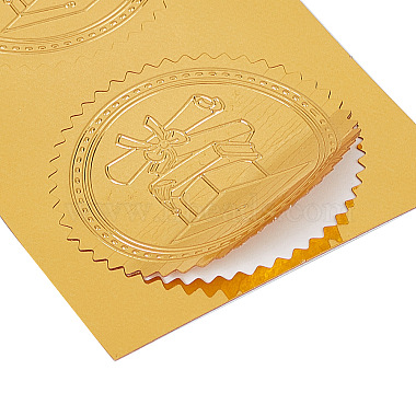 Self Adhesive Gold Foil Embossed Stickers(DIY-WH0211-067)-4