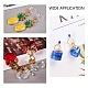 Plastic Clip-on Earring Findings(KY-P007-H01)-6