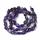 Natural Amethyst Beads Strands(X-G-S363-006A)-2