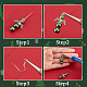 DIY Christmas Fairy Earring Making Kit(DIY-SC0022-83)-6