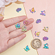 12Pcs 3 Style Valentine's Day Ion Plating(IP) 201 Stainless Steel Charms(STAS-UN0030-05)-2
