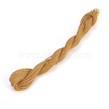 Round Waxed Polyester Cord, Taiwan Waxed Cord, Twisted Cord