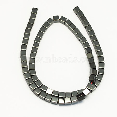 Non-magnetic Synthetic Hematite Beads Strands(X-G-S079-6mm)-2