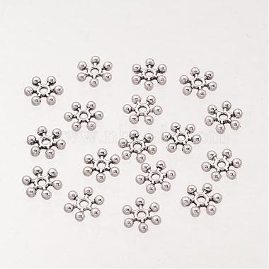 Snowflake Tibetan Silver Spacer Beads(A402)-2