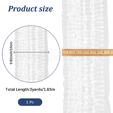2 Yards Polyester Lace Trim(OCOR-CY0002-45A)-2