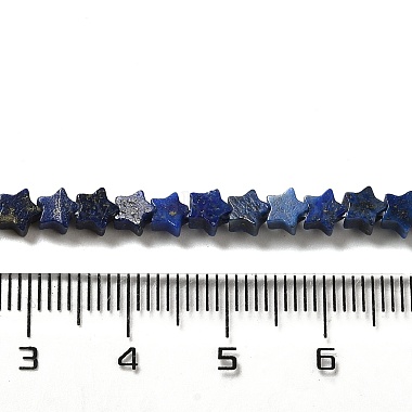 Natural Lapis Lazuli Beads Strands(G-G085-B02-02)-4