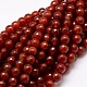 Dyed Natural Agate Faceted Round Beads Strands(G-E320B-8mm-08)-1