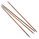 Бамбуковые спицы с двойным острием (dpns)(TOOL-R047-3.75mm-03)-1