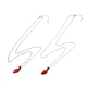 Rack Plating Alloy Heart Pendant Necklaces Sets(NJEW-B081-08B)-2