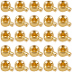 30Pcs Brass Crimp Beads(KK-BBC0024-23G)-7