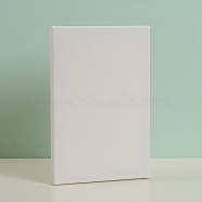 Blank Linen Wood Primed Framed, for Painting Drawing, Rectangle, White, 30.1x20.3x1.7cm(DIY-G019-07B)