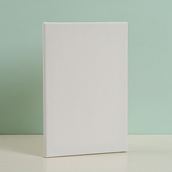 Blank Linen Wood Primed Framed, for Painting Drawing, Rectangle, White, 30.1x20.3x1.7cm