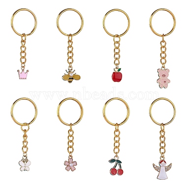Mixed Color Others Alloy Keychain