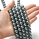 Eco-Friendly Glass Pearl Beads Strands(HY-A008-12mm-RB077)-4