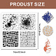 Silicone Clay Texture Mat(AJEW-WH0447-047)-2