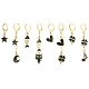 4 Set 4 Style Alloy Enamel Dangle Leverback Earrings Set(EJEW-JE05654)-1