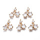 Brass Micro Pave Clear Cubic Zirconia Charms(KK-S359-103-B01-RS)-1