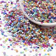 Shining Nail Art Glitter, Manicure Sequins, DIY Sparkly Paillette Tips Nail, Star, Mixed Color, 2.5x2.5x0.3mm(MRMJ-T017-04)