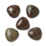 Natural Garnet Cabochons, Triangle, 19.5x19x6mm(G-N343-04C)